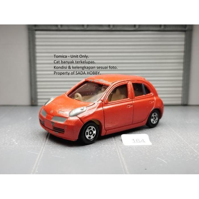 No 35 Nissan March Orange China Tomica Diecast Miniatur