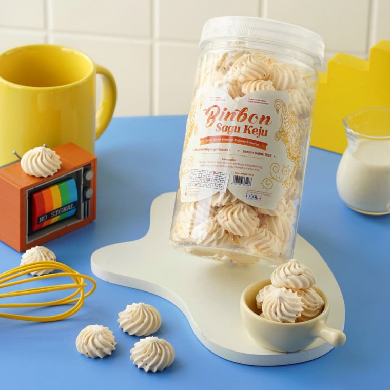 6 TOPLES TB Binbon Sagu Keju - Saju - Kue Sagu Keju TB @325Gr/ Pcs