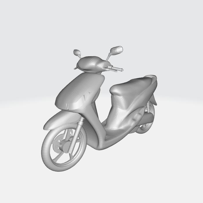 Diorama Diecast Motor MIO Skala 64 Figure Miniatur