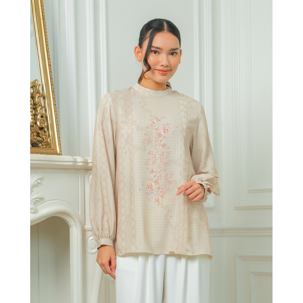 Muda Official Wening Blouse - Almond