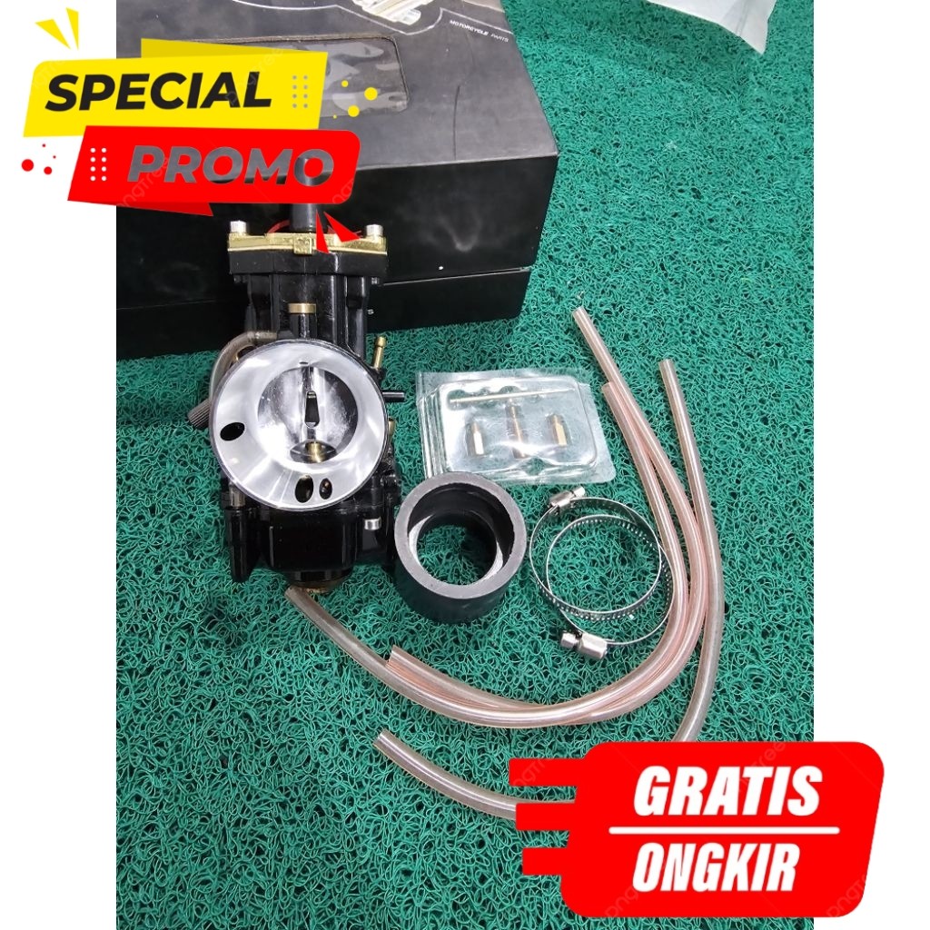 Karburator PWK 34 Keihin Racing Performa Tinggi Bonus PJ MJ untuk Kawasaki Ninja R