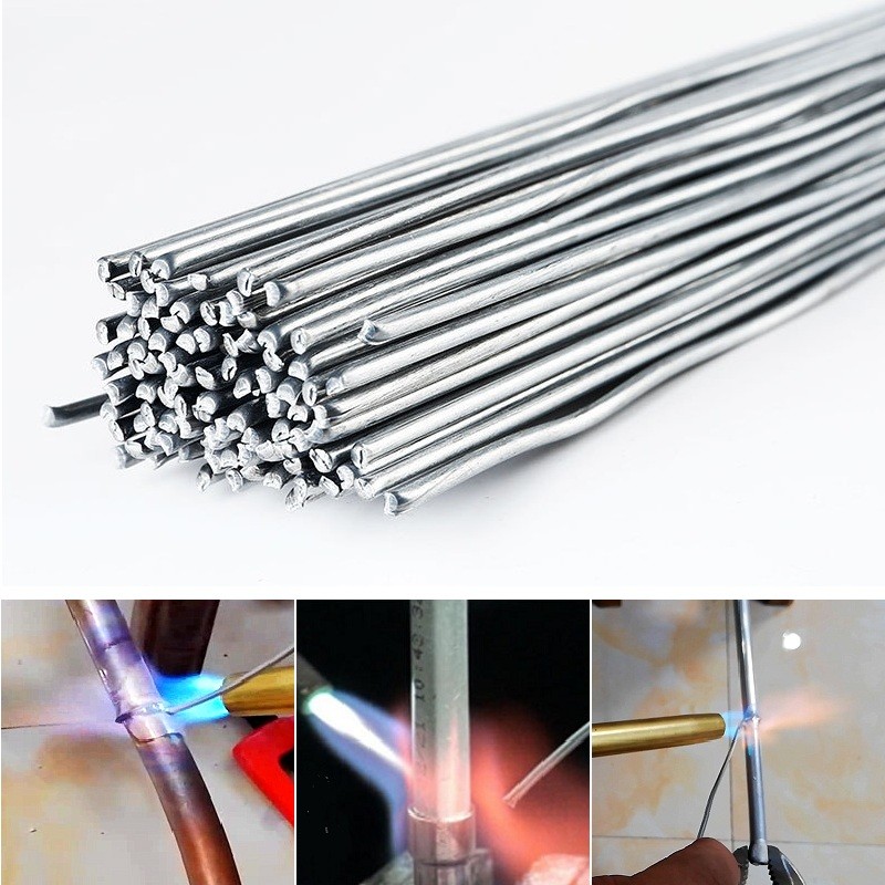 20 PCS Kawat Las Flux Aluminium Electrode Suhu Rendah 330mm 1.6mm - Aluminium Flux Electrode 1.6mm K