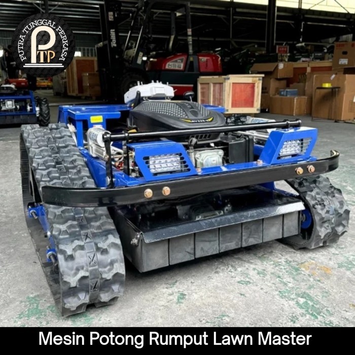 Mesin Potong Rumput Lawn Master Remot Control Golf Taman Mesin Potong Rumput RC Petani Multiguna