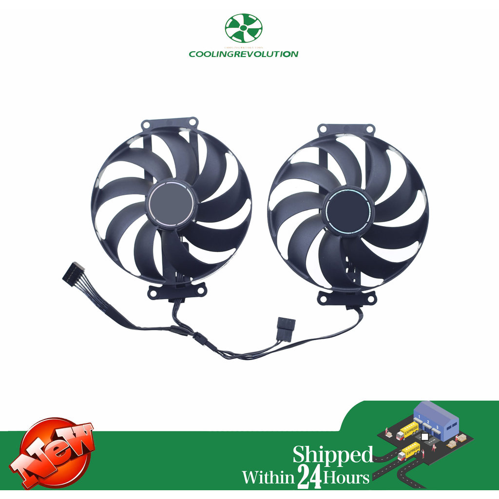 87MM PLA09215S12H DC12V 0.55A RTX3060 RTX3060TI 6Pin Graphics Fan for ASUS DUAL RTX 3060 RTX 3060 TI