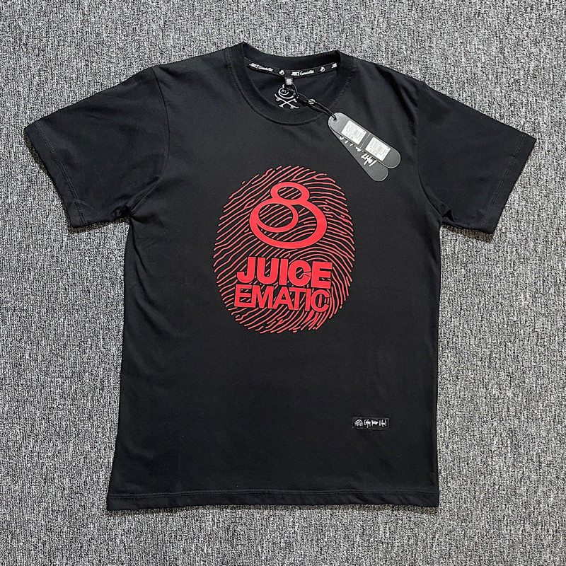 AMD 110 KAOS SURFING JUICE EMATIC HITAM PRIA