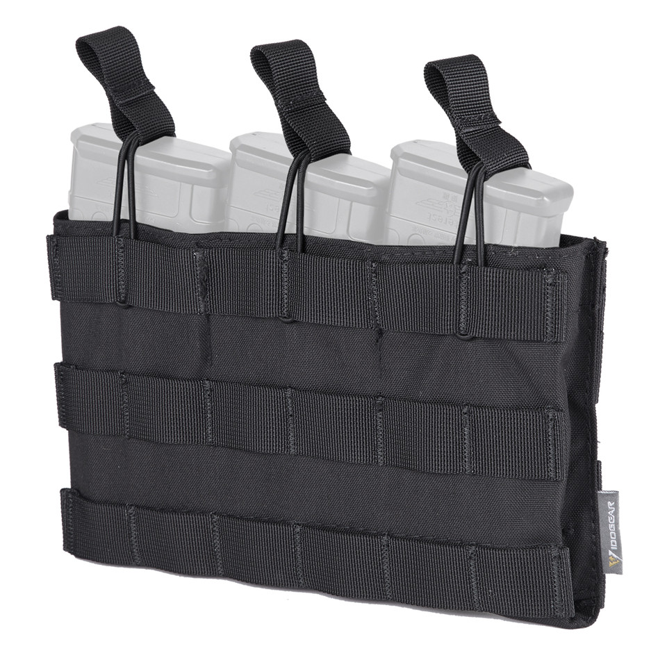 Tactical Molle Triple Mag Pouch 556 OpenTop Mag Pouch  Gear Tactical Mag Pouches  3526