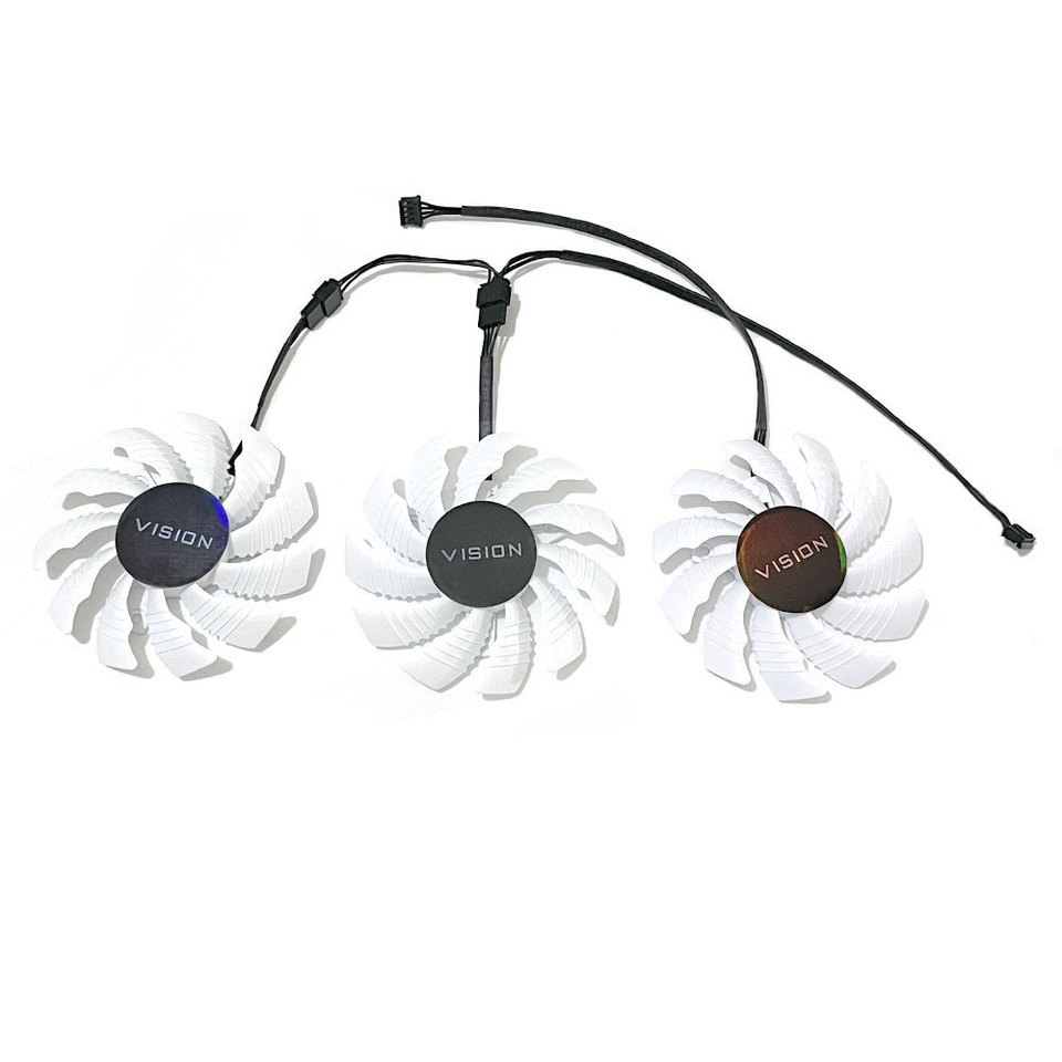 NEW 75MM T128010SU PLD08010S12H RTX3060 GPU Cooling Fan For GIGABYTE GeForce RTX 3060 RTX 3060Ti Vis