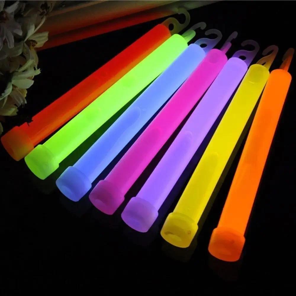 25pcs sposable Glow Stick Emergency Neon Sticks Light Outdoor Hiking Camping Lightning Neon Fluoresc