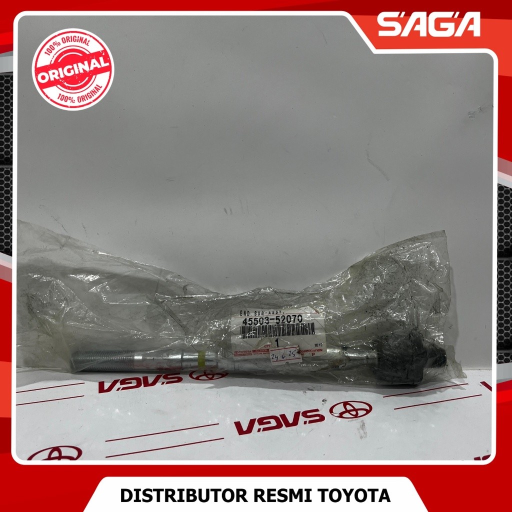 SAGA | Rack End Yaris Bakpao & Vios Gen 2 2007-2013 Long Tie Rod Yaris Bakpao & Vios Gen 2 Original 