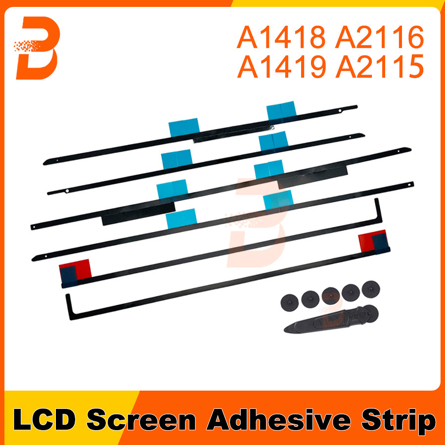 New LCD splay Adhesive Strips Sticker Tape With Opening Tool Kit For iMac 21.5“ A1418 A2116 27" A141