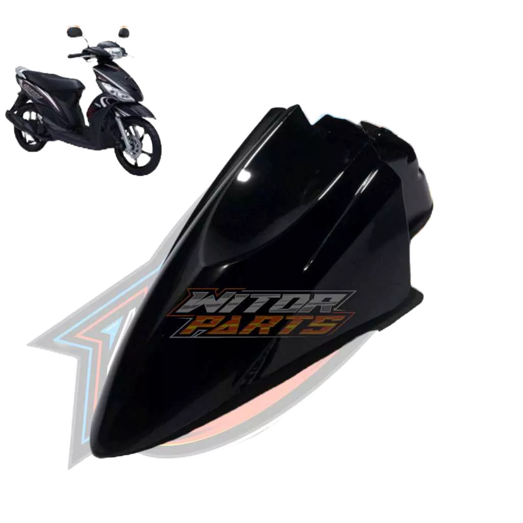 Spakbor Depan Yamaha Mio J Warna Hitam / Spakbor Slebor Depan Motor Yamaha Mio J Warna Hitam / Slebo