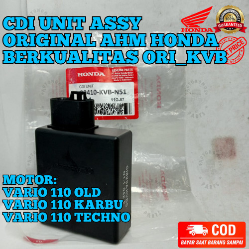 CDI Honda AHM Vario 110 Vario 110 Techno Original Asli – Presisi Ori - KODE KVB