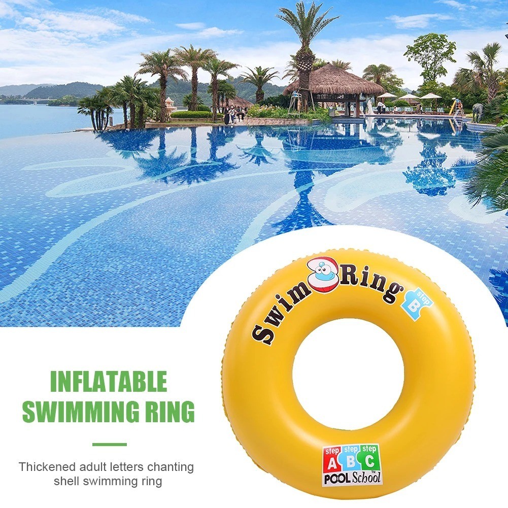 Ban Renang Anak Dewasa Pelampung Pvc Inflatable Swimming Ring Ban Pelampung Kolam Renang Pantai