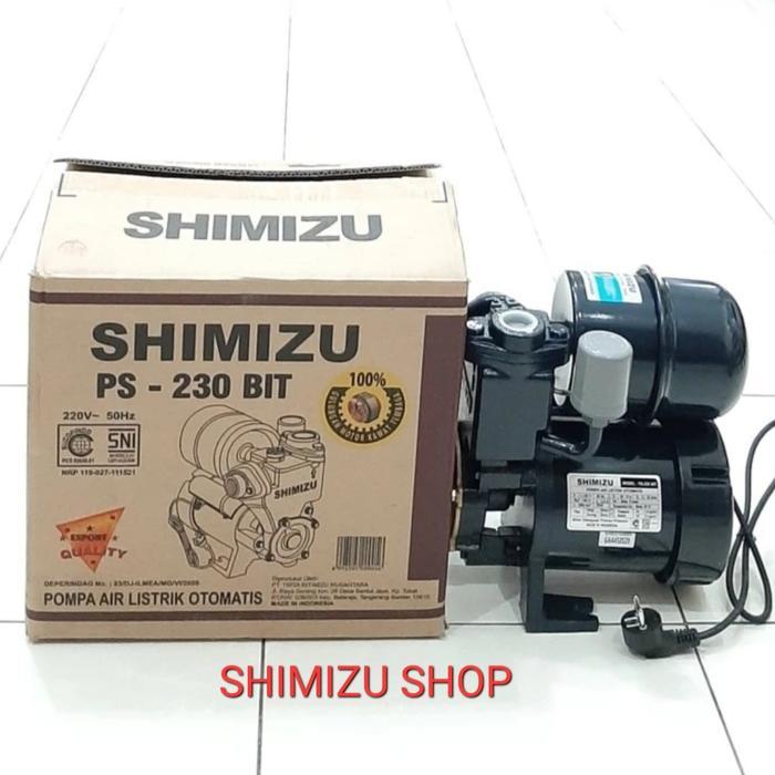 Tools Save Pompa Air Shimizu 200watt Otomatis Pompa Shimizu PS230bit
