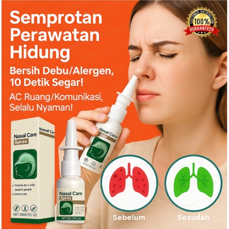 [Redakan Hidung Tersumbat 5 Detik]Semprot Hidung Herbal /Semprot Hidung Herbal Anti Dengkur/Semprota