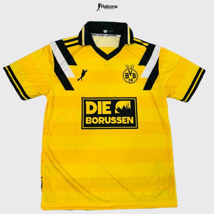 jersey rabona vintage fantasi dortmund/jesey fantasi/jersey retro/jersey vintage/jersey club vintage