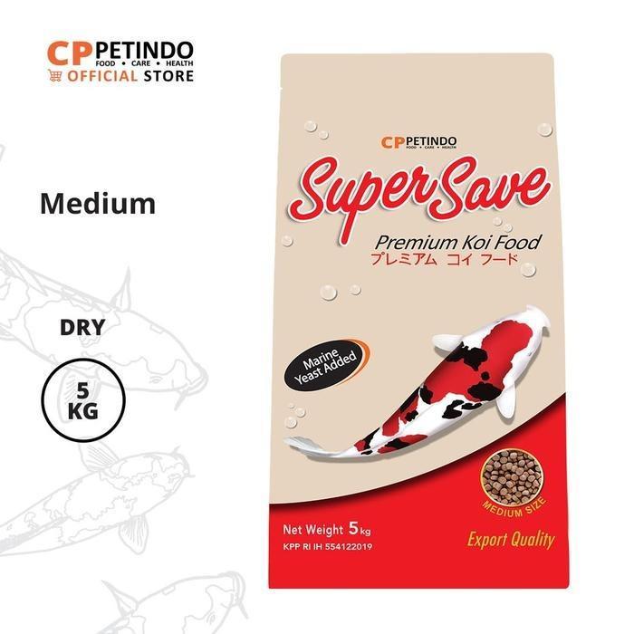 super save supersave makanan pakan pelet ikan koi 5kg 5kg