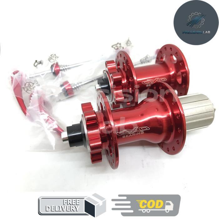 Hub Freehub OXO Bearing Quick Release 32 hole - Red -P.Lab