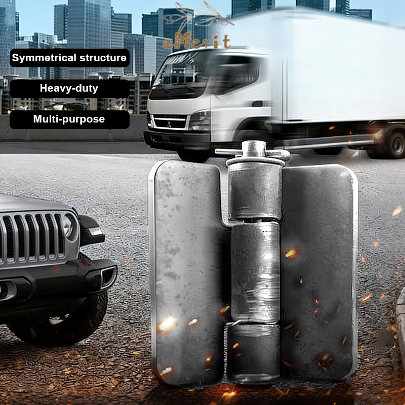 Engsel Las Tugas Berat, Tempat Sampah Simetris, Pintu Besi, Otomotif, Tebal eMerit