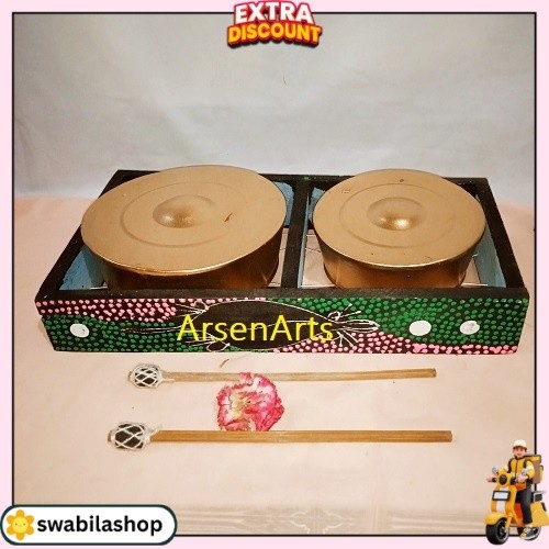 NEW Mainan Anak Gamelan Jawa Kenong Bonang Alat Musik Tradisional Jawa SWB