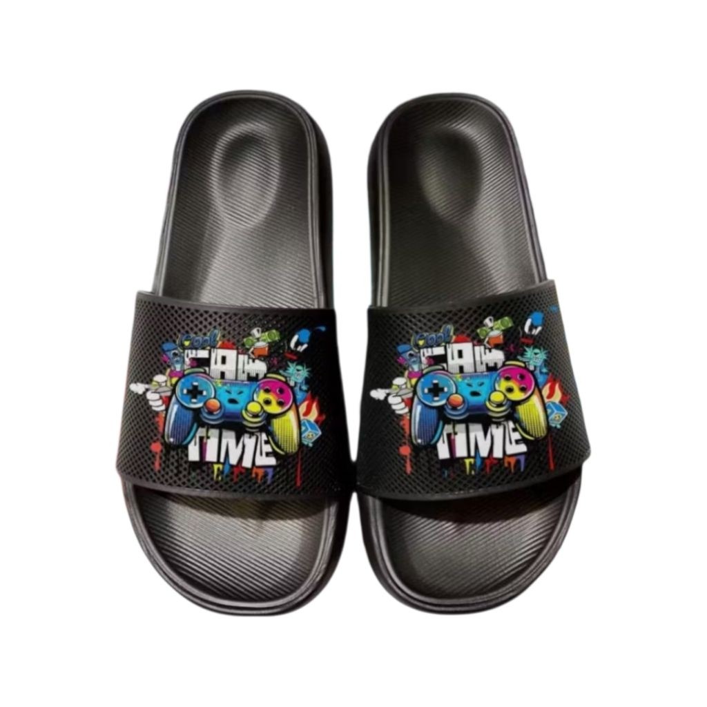 AL-Kautsar Sandal Slop Anak Karakter Lucu Ukuran 26-35