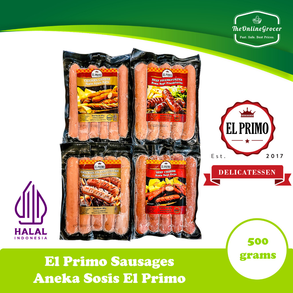 El Primo Sausages - Sosis Sapi & Ayam El Primo Halal