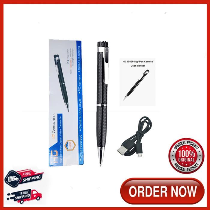 Spy Cam Pen v7 Full HD 1080P - Kamera Pengintai - Spy Camera / Spy pen [Terlaris]