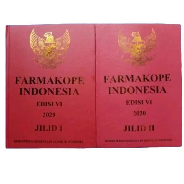 Buku Farmakope Indonesia Edisi 6 Jilid 1 & 2