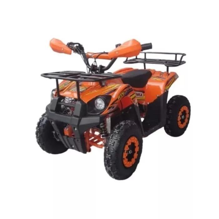 ATV MINI ELEKTRIK E-ATV99 36 VOLT LENKA 800 watt - MAINAN ANAK- ATV ANAK - Putih