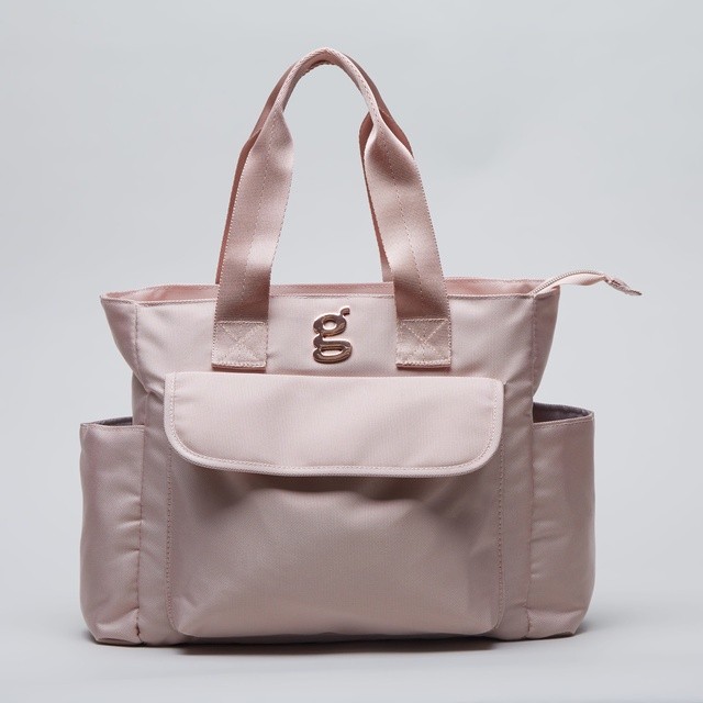 Giggles Diaper Bag Travel-Friendly Dengan Logo Logam