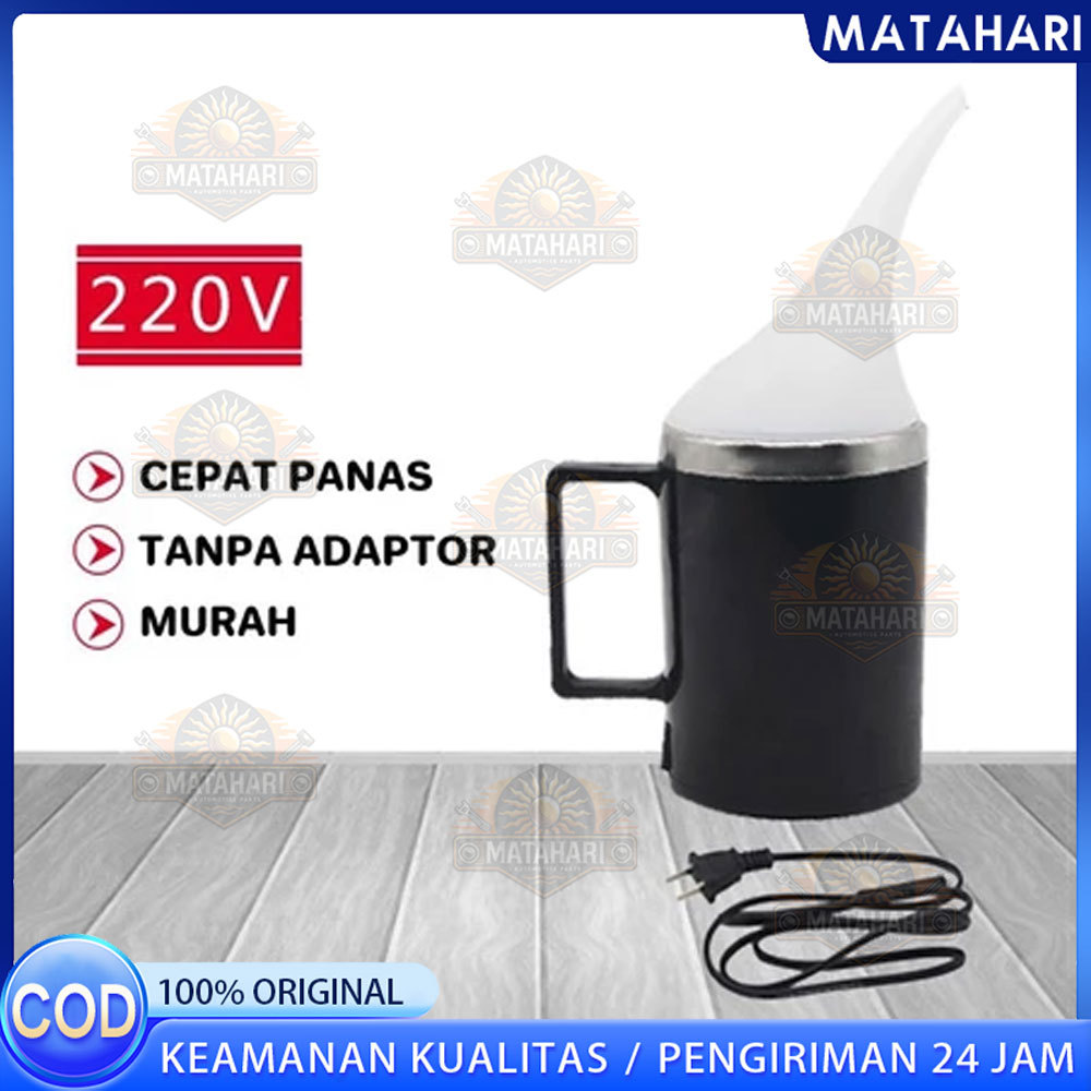 Teko / Mug / Cup Nano Burn Coating Heater Pemanas alat pembersih cover lampu mobil