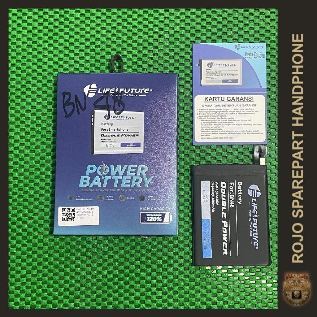 BATERAI BN48 REDMI NOTE 6 PRO/ NOTE 2 PRO ORI - LF (LIFE FUTURE)