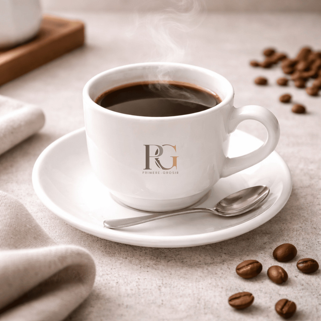 Gelas Cangkir Kopi Keramik 1 Set Pisin Ukuran 225ml Aesthetic Murah