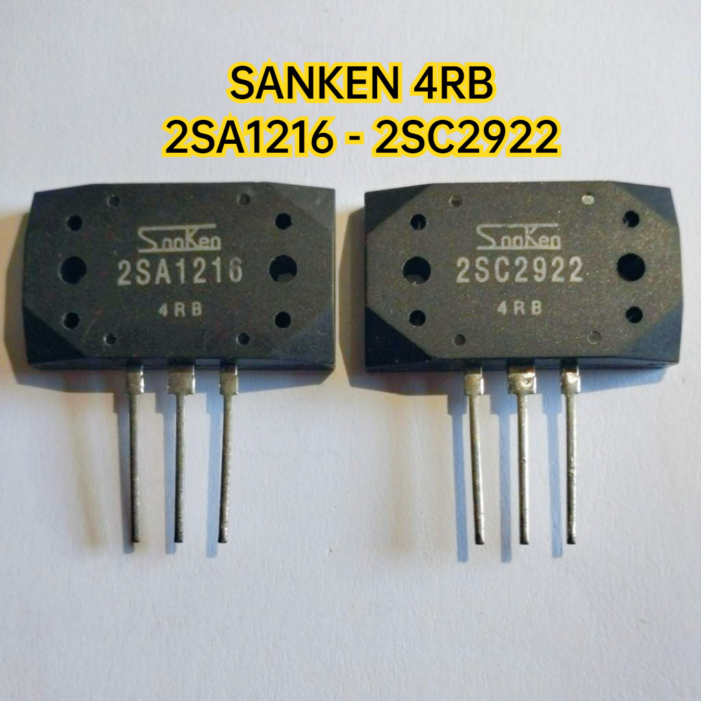 TR Final Sanken 4RB SA1216 SC2922 Transistor Power A1216 C2922 Satu Set