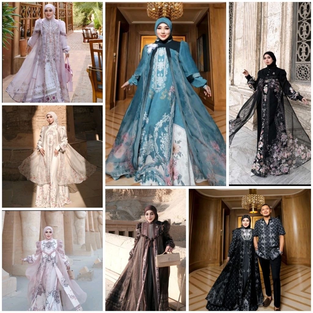PROMO SHELLASAUKIA DRESS RAYA EXCLUSIVE MEWAH