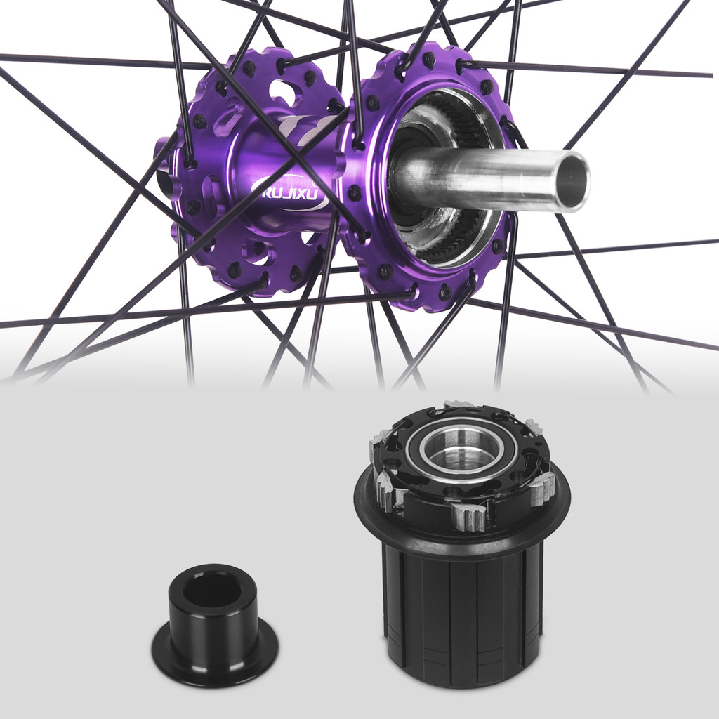 RUJIXU DH39 Aluminium Alloy Mountain Bicycles Wheelset 26/27.5/29 Inch with Freehub Disc Brake Syste