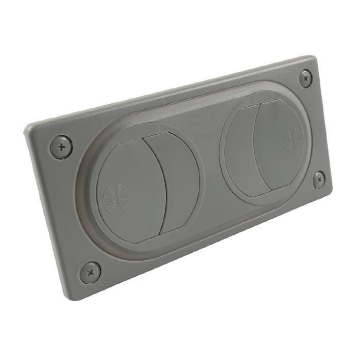 Kisi Ac Bus air vent ac mobil Penutup sakelar volume udara yang dapat disesuaikan Cocok untuk outlet