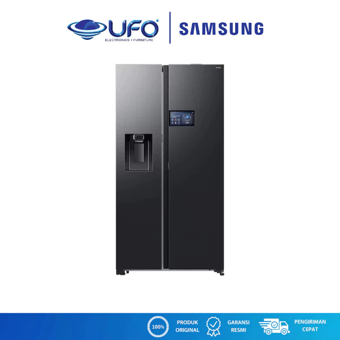Samsung RS90F65DNFSE Kulkas Side by Side 2 Pintu Bespoke AI Inverter