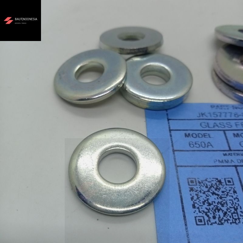 ANS RING LOBANG M10 BAUT 14 SUPER TEBAL RING BAUT STANG SEGITIGAORI