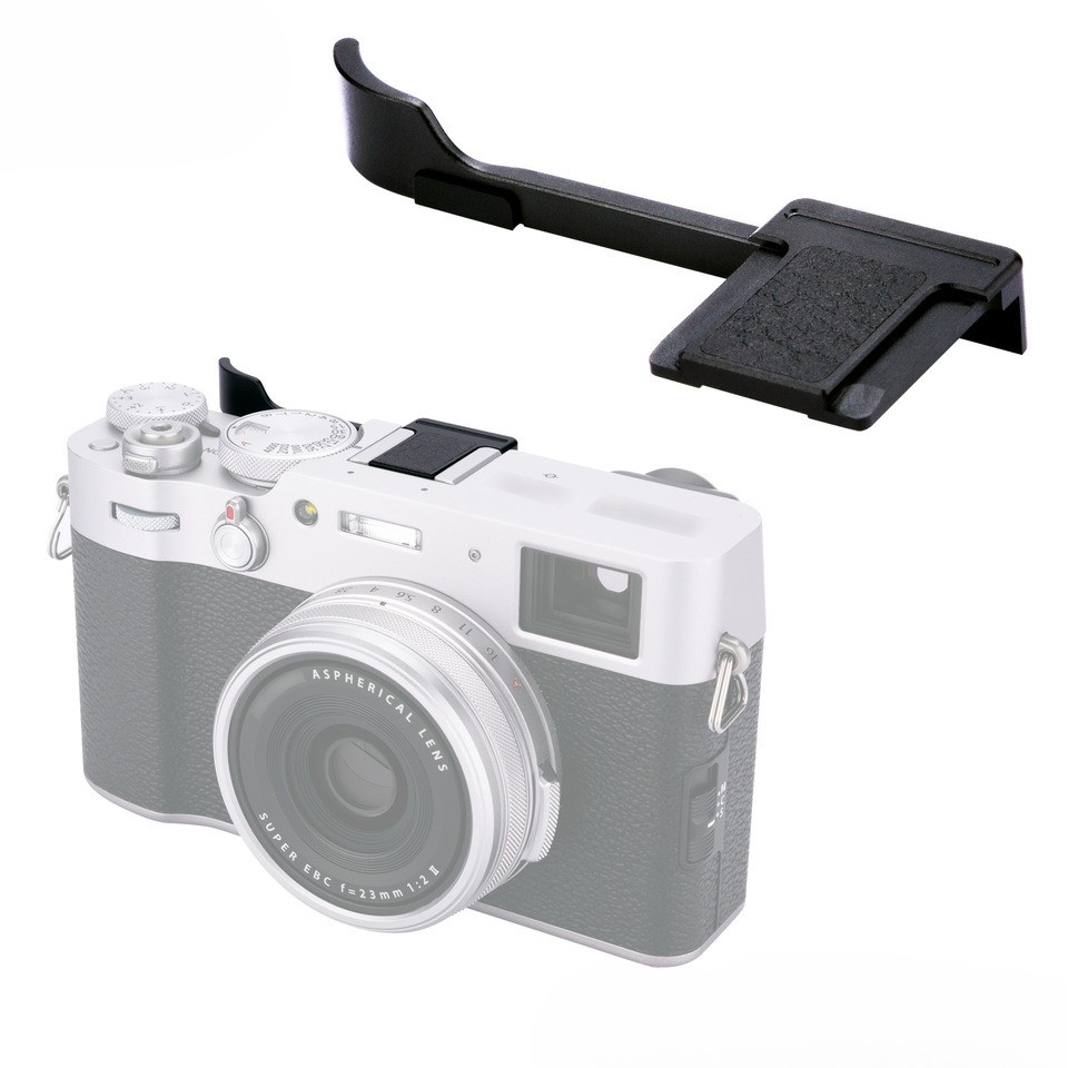JJC Thumb Grip Hand Grip Metal Holder Protector Camera Accessories for Fuji Fujifilm X100VI X100V X1