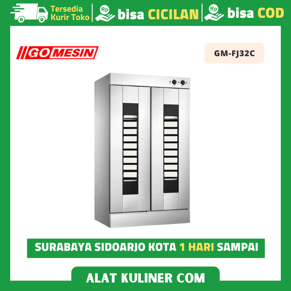 Proofer Listrik Getra Fj 30c Proofer Roti 30 Tray Stainless Garansi Resmi
