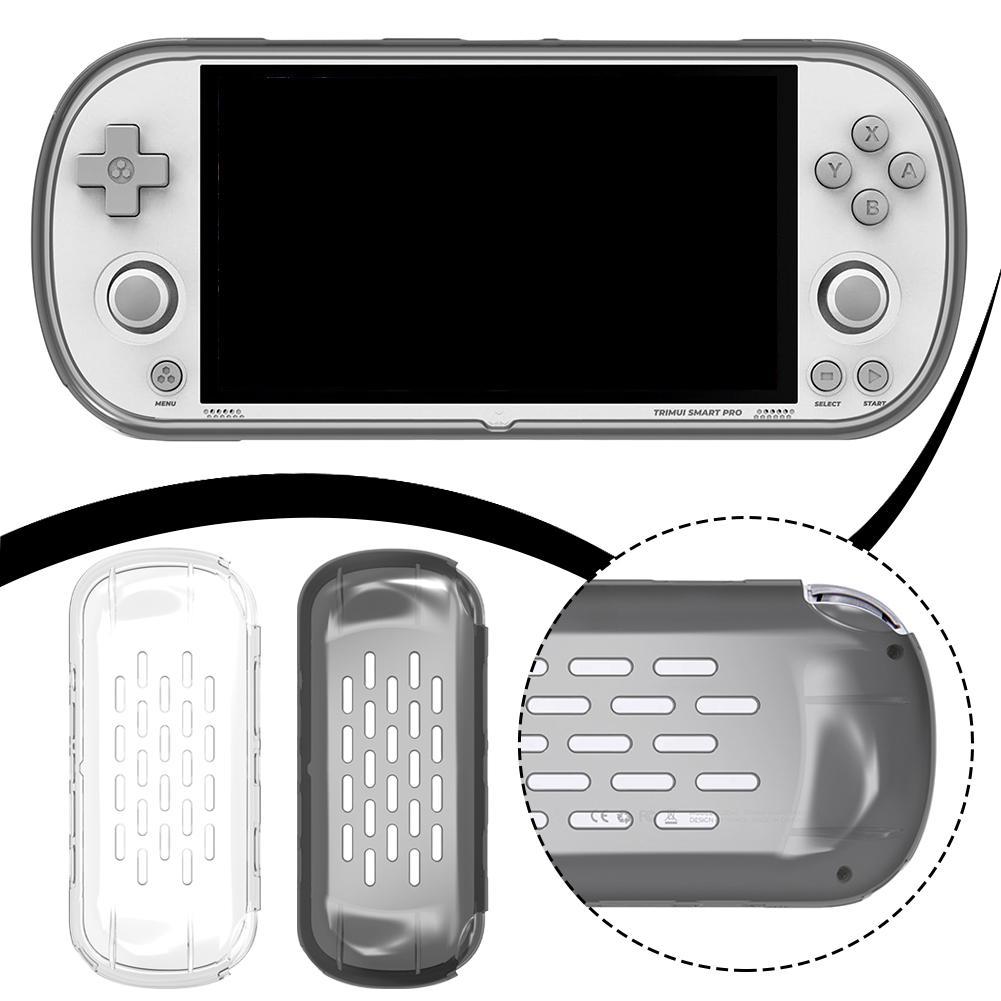 For TRIMUI SMART PRO Handheld Protective Cover TRIMUI SMART PRO Game Case Cover Transparent Protecti