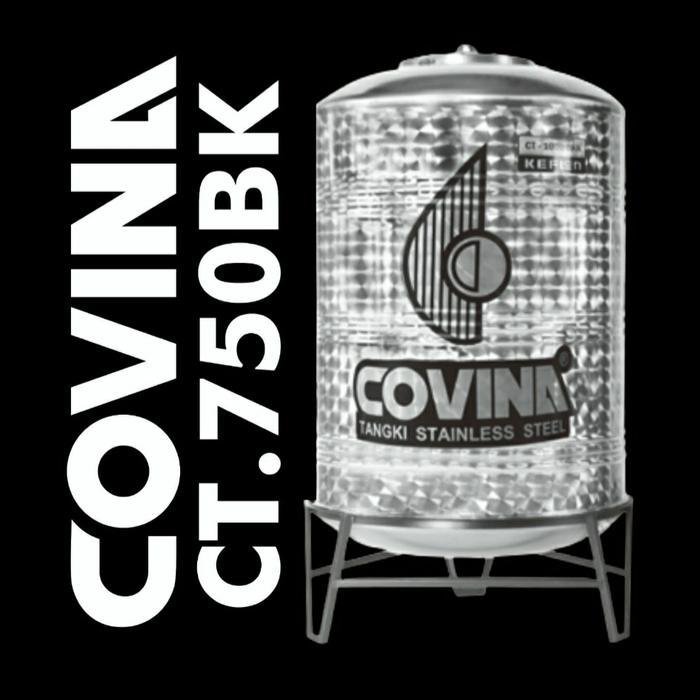 Tangki Air / Tandon / Toren Stainless merk Covina tipe CT-750