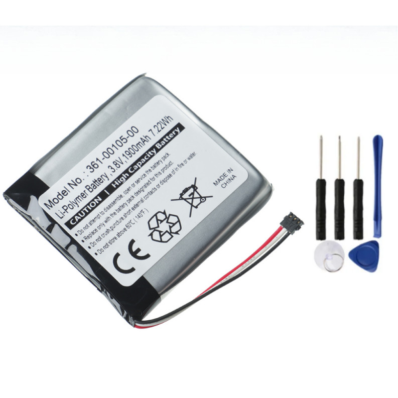 3610010500 Battery Bicycle Speed Meter High Quality Replacement Battery 1900mAh + Free Tools