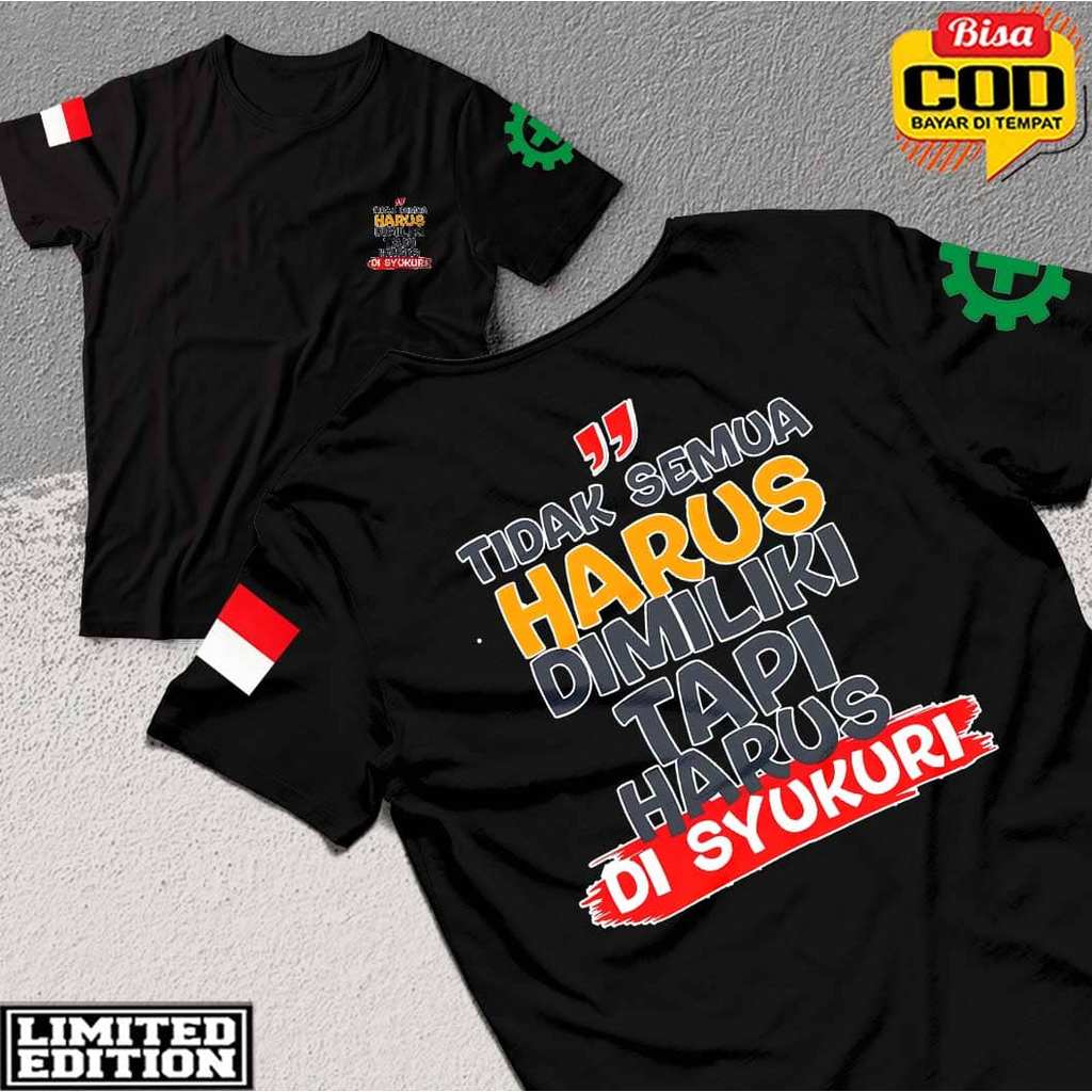 Kaos Tidak semua harus, Quotes Kata Kata - Kaos Kata Kata Jawa - Kaos Distro Pria Wanita