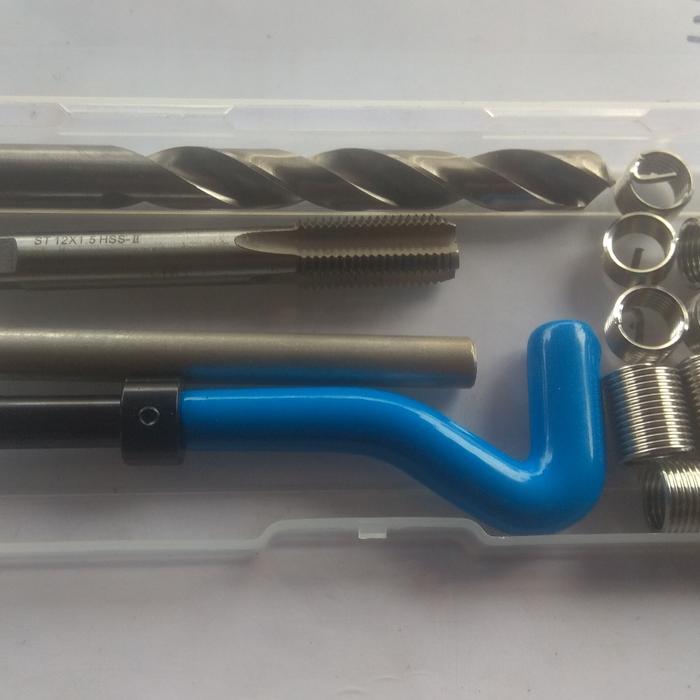 tap recoil set m12x1.5 tap lobang oli