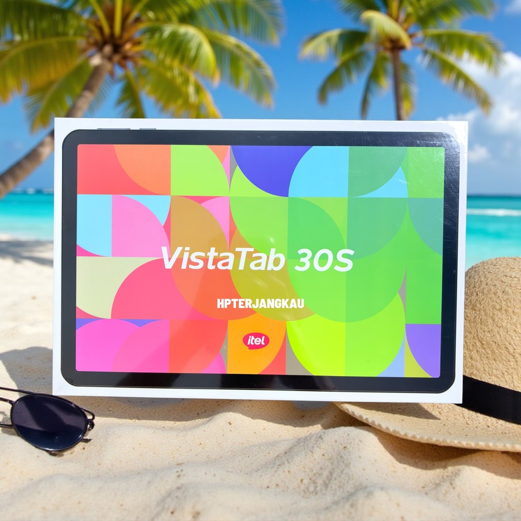 ( FREE KEYBOARD ) Itel VistaTab 30S 8/256GB Tablet / Pad - Baterai 7000mAh Garansi Resmi Itel Indone