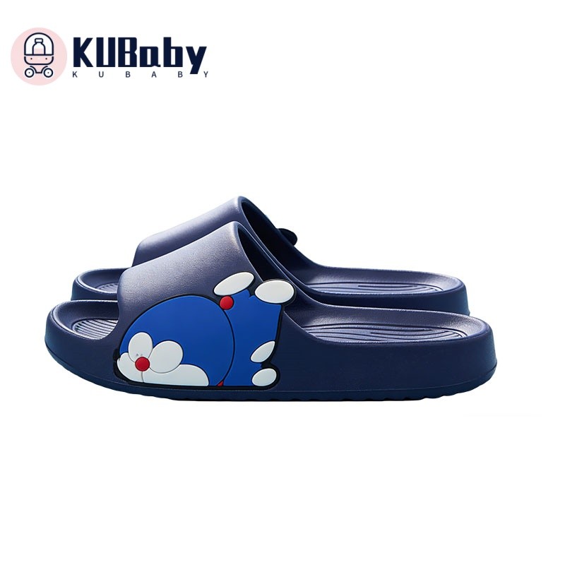 IKUBABY Sendal Anak Dengan Tempelan Doraemon Yang Menarik Sandal Slide Anak Laki-laki Uk 24 - 35