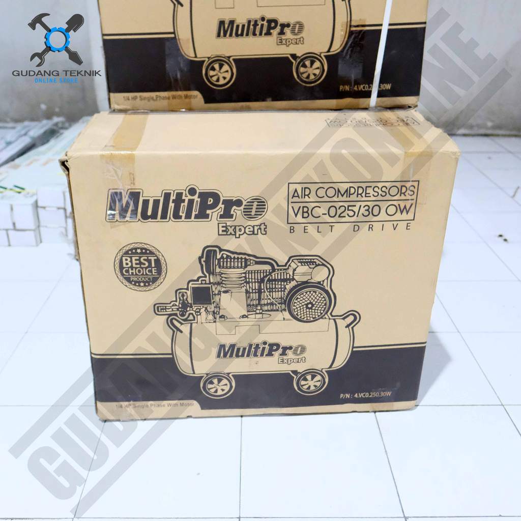 (MULTIPRO VBC025) Kompresor Multipro VBC025 - 30 OW - Air Compressor Multipro 30L Pompa Angin