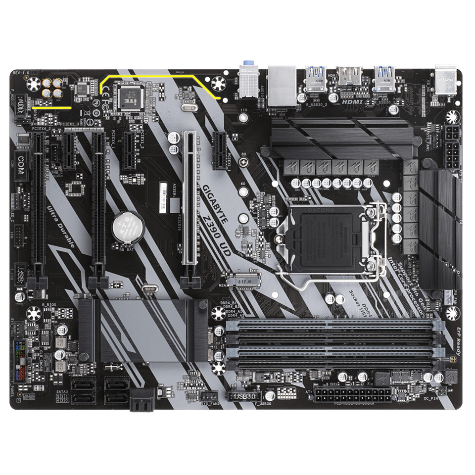 Gigabyte GA Z390 UD Motherboard LGA 1151 Z390  Desktop Mainboard M.2 nvme PCI-E X16